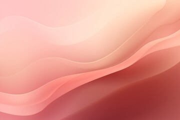 Blush Pink to Sepia abstract fluid gradient design, curved wave in motion background for banner, wallpaper, poster, template, flier and cover