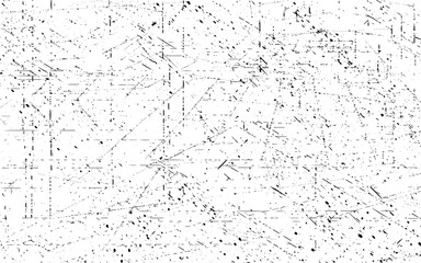 Vector grunge texture. Abstract grainy background, old painted wall. Abstract black and white gritty grunge background.