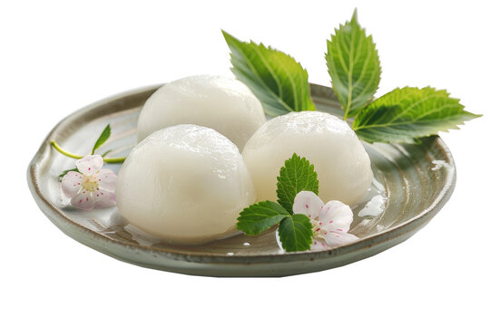 mochi cut out png transparent isolated white background