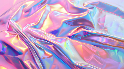 Color neon gradient. abstract blurred background. silver paper with a holographic effect