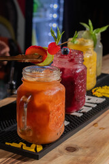 Decoración de mojitos