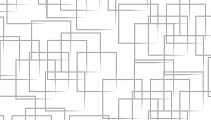 Vector Abstract Elegant white and grey Background. Abstract white Pattern. Squares Texture
