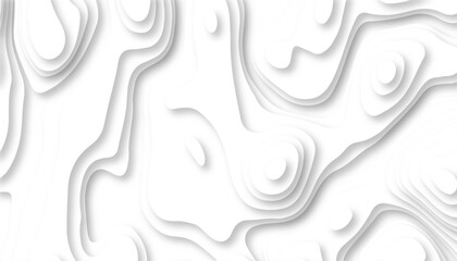 Abstract geometrical papercut design template. Trendy 3D origami shape backdrop. Vector background with paper cut out effect. 