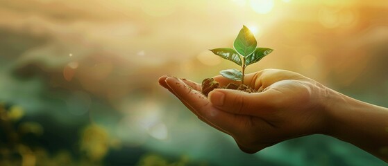 A hand unfurls revealing a green badge of safety