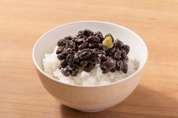 黒豆納豆ごはん