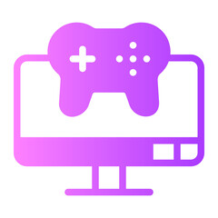 gaming gradient icon