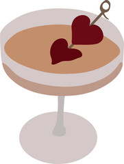 Love Potion Vector Illustration for Valentine's Day