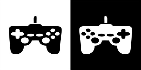 Illustration vector graphics of video game icon