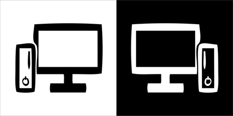 Illustration vector graphics of video game icon