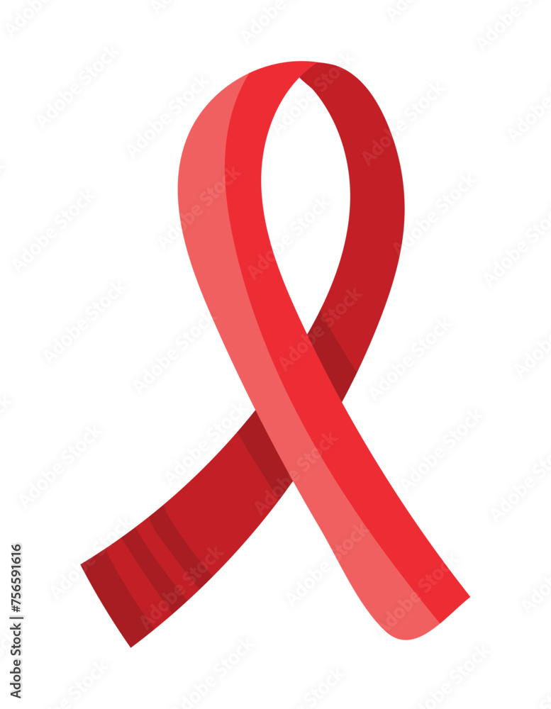 Poster world hemophilia day ribbon