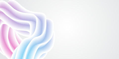 Abstract colorful wave modern soft luxury texture with smooth and clean vector flow liquid wave for background design illustration.	
