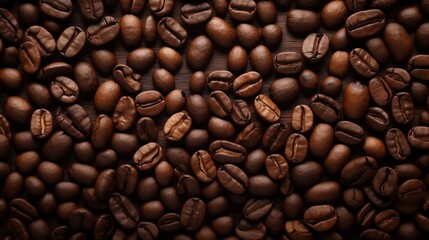 Roasted Coffee Beans, Coffee Background.
