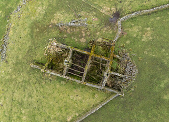 moorland derelict farmhouse