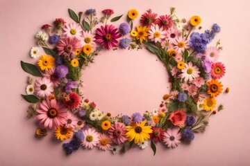 wreath of flowers