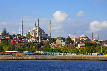 Hagia Sophia and The Blue Mosque in Istanbul