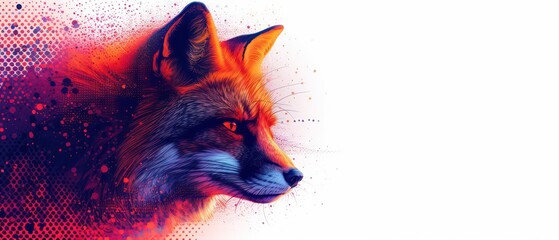 fox wallpaper - obrazy, fototapety, plakaty
