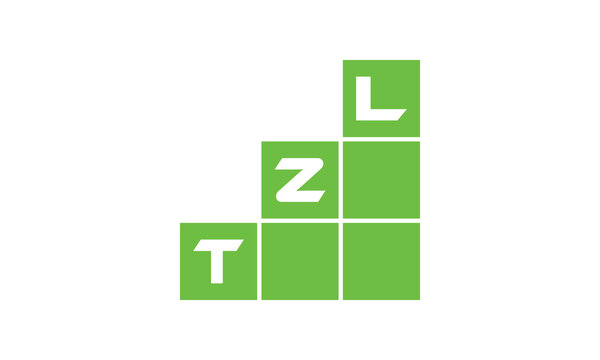 TZL initial letter financial logo design vector template. economics, growth, meter, range, profit, loan, graph, finance, benefits, economic, increase, arrow up, grade, grew up, topper, company, scale