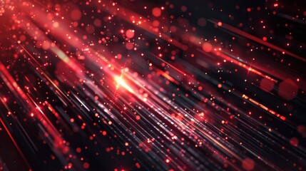 Fototapeta premium Futuristic Simplicity: Subtle Dark Red and Black Abstract Background - Desktop Wallpaper