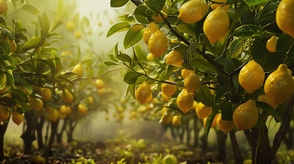 Lemon background picture