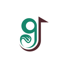 Golf logo with letter G concept