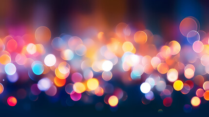 Obraz premium Bokeh lights abstract background