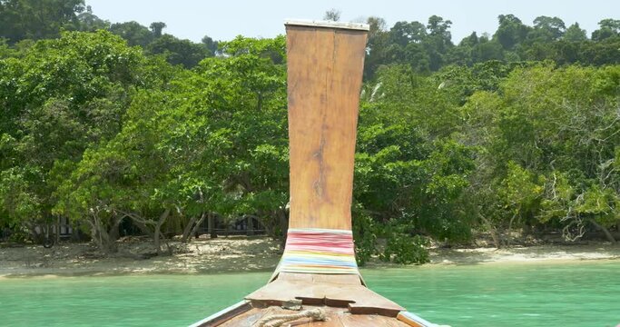 Longtail boat in Thailand
