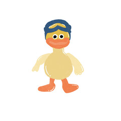duck cartoon 🦆