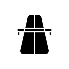 road glyph icon