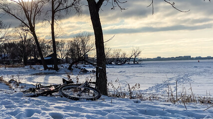 Wisconsin Lakes in the Winter