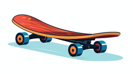 Skate Boarding icon for your project flat vector