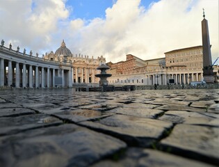Obraz premium Basilica San Pietro Vaticano Roma