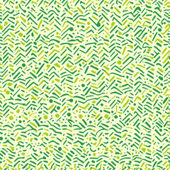 Abstract seamless pattern in green colors. Spotted print