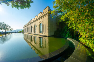 The Macau Museum (Museu de Macau) is on the hill of the Fortaleza do Monte, a 16th-century fort in Macau. The museum was inaugurated on 18 April 1998.