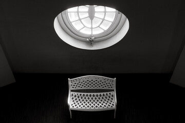 Obraz premium Window and chair