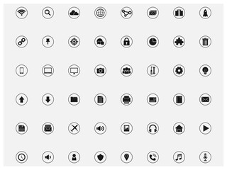 Flat icon set , Social Media icon for all types company and advertising agency and graphic design project, Best icons for any design