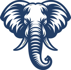 Elephant Mascot logo