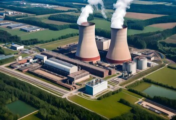 power plant in the city