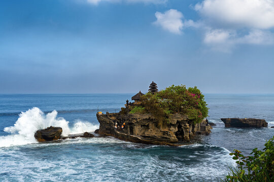 Pura Tannah Lot - Wassertempel auf Bali/Indonesien