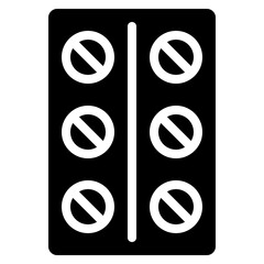 Pills Packet Icon