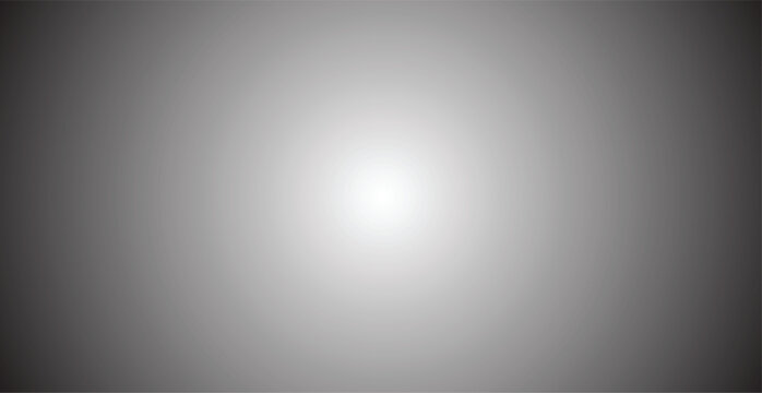 simple gradient background. radial gradient of grey and black