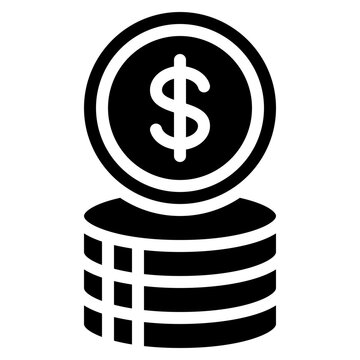 Money Coins Stack Icon