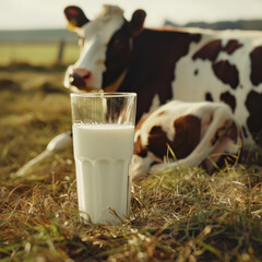 fresh milk and spring time
