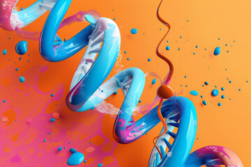 DNA day, Poster, Design