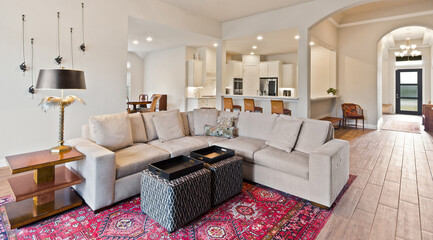 a home living room
