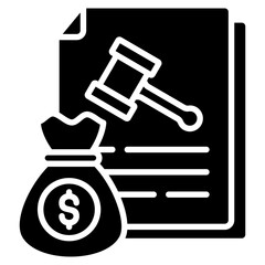 Financial Regulation  Icon Element For Design