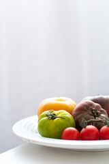 Tomates multicolores