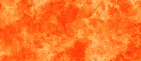 Vibrant Orange Grunge Abstraction, Textured Background