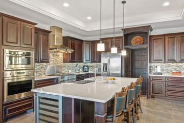 a luxury kitchen