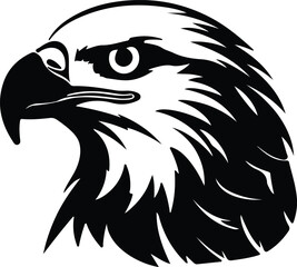 Fototapeta premium baldeagle silhouette