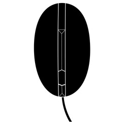 A wired mouse illustration